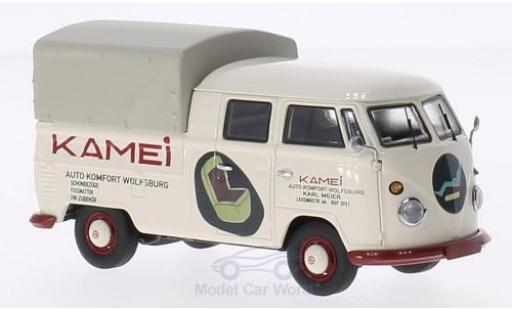 Modelauto Volkswagen T1 A DoKa Kamei laadbak-Plane 1/43 Premium ClassiXXs