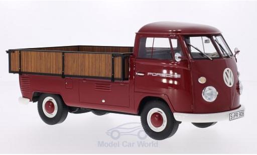 Modelauto Volkswagen T1 A Gro&Atilde;�raumlaadbak Porsche 1965 1/43 Premium ClassiXXs