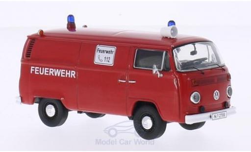 Modelauto Volkswagen T2 B bestelwagen Brandweer 1/43 Premium ClassiXXs