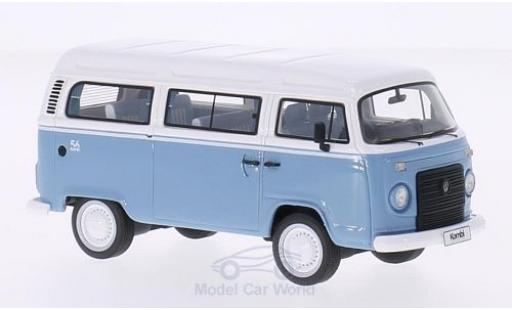 Modelauto Volkswagen T2 Base c Bus Brazil blauw/wit 2013 Last Edition 1/43 Premium ClassiXXs