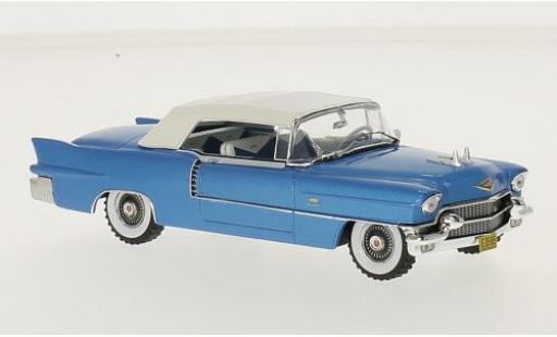 Modelauto Cadillac Eldorado Biarritz metallic blauw/wit 1956 1/43 Premium X