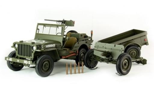 Modelauto Jeep Willys Militaire MB olijfgroen 1943 1/8 Premium X