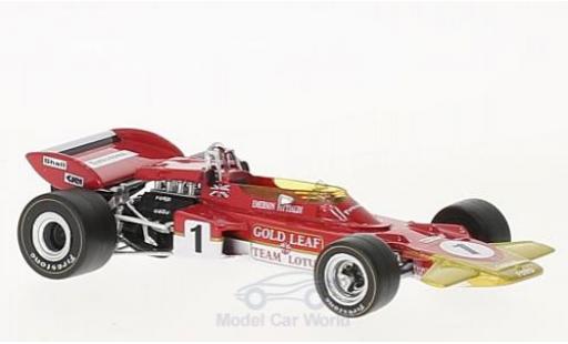 Modelauto Lotus 72 72D D No.1 Gold Leaf formule 1 GP Frankreich 1971 E.Fittipaldi 1/43 Quartzo