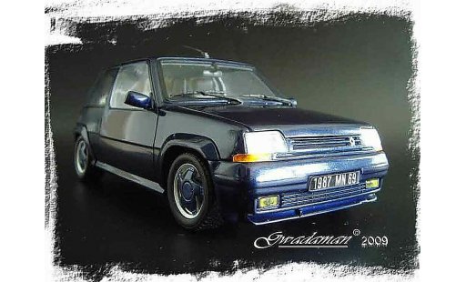 Renault 5 Alain Oreille 1/18 Norev GT Turbo serie limitee modelauto