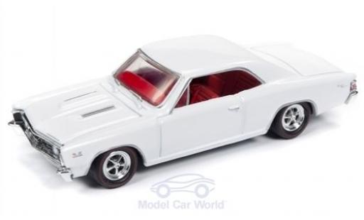 Modelauto Chevrolet Chevelle SS wit 1967 1/64 Racing Champions