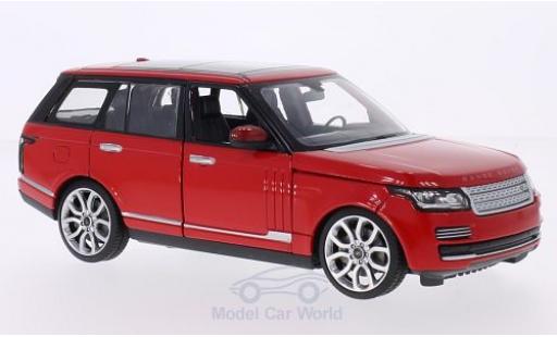 Modelauto Land Rover Range Rover Base rood 1/24 Rastar