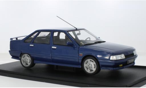 Modelauto Renault 21 Turbo Phase blauw 1/18 Solido