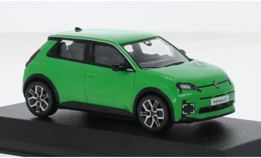 Modelauto Renault 5 Base E-Tech 100% groen 1/43 Norev