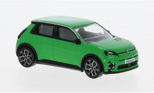 Modelauto Renault 5 Base E-Tech 100% groen 1/64 Norev