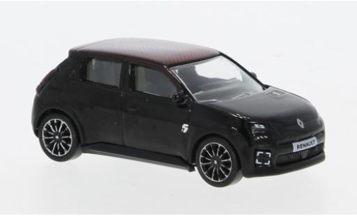 Modelauto Renault 5 Base E-Tech 100% zwart 1/64 Norev