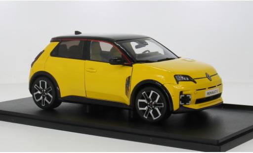 Modelauto Renault 5 Base E-Tech geel 2024 1/18 Solido