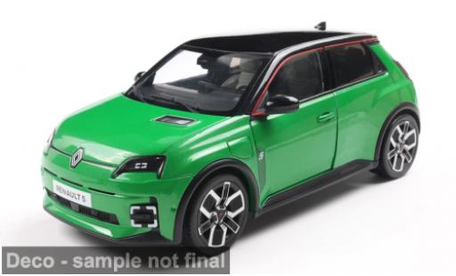 Modelauto Renault 5 Base E-Tech groen 1/18 Solido