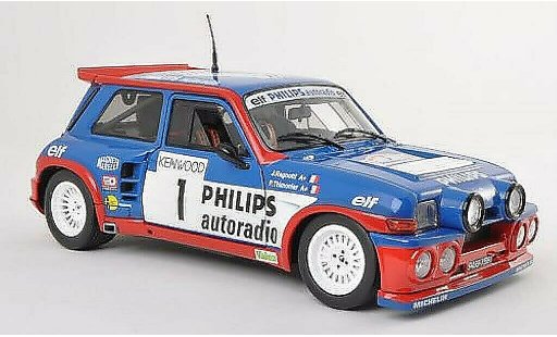 Renault 5 Maxi Turbo 1/18 Solido No.1 Tour de France Auto 198 /P.Thimonier modelauto