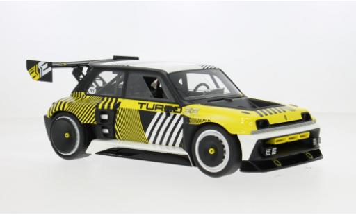 Modelauto Renault 5 Turbo 3E E-Tech geel/zwart 2024 1/18 Ottomobile