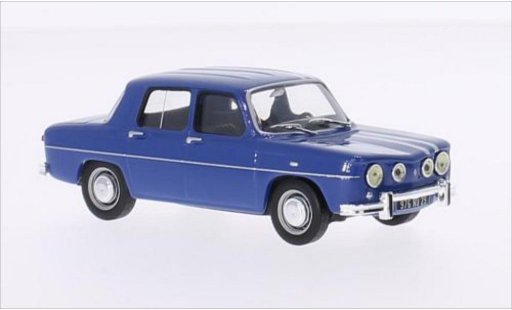 Renault 8 Gordini 1/43 Solido 1300 blauw/wit 1969 modelauto