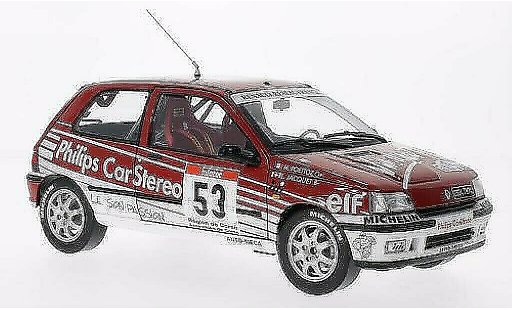 Renault Clio 16S 1/18 Norev No.53 Philips Car Stereo Rally Tour de Corse 1991 /M.Poettoz modelauto