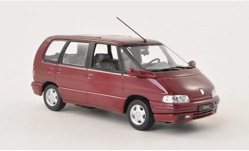 Renault Espace Base 1/43 Norev rood 1992 modelauto