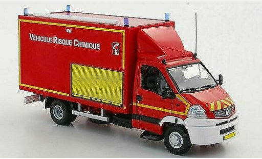 Renault Mascott Base 1/43 Norev Brandweer - Vehicule Risque Chimique Brandweer (F) 2009 modelauto