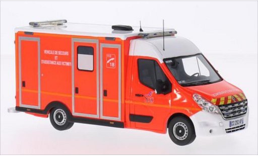 Renault Master Base 1/43 Alerte VSAV 77 modelauto