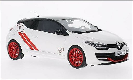 Renault Megane Trophy 1/18 Ottomobile III R wit/zwart 2014 modelauto