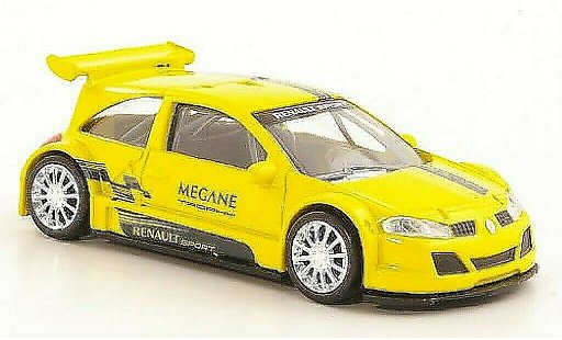 Renault Megane Trophy 1/43 Norev Sport geel/grijs modelauto