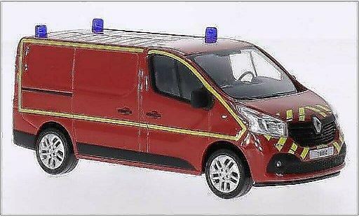 Renault Trafic Kasten 1/43 Norev bestelwagen Brandweer 2014 modelauto