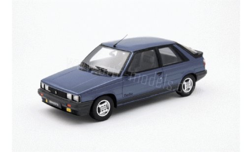 Renault 11 Turbo 1/18 Ottomobile 1985 blauw modelauto
