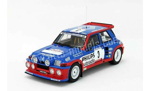 Renault 5 Turbo 1/18 Ottomobile maxi philips 198 modelauto