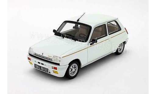 Renault 5 Turbo 1/18 Ottomobile laureate wit 1984 modelauto