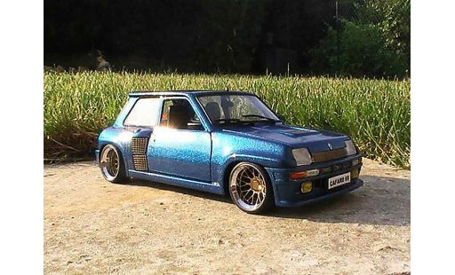 Renault 5 Turbo 1/18 Universal Hobbies version williams modelauto