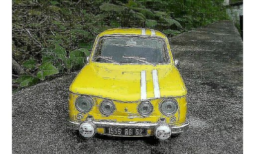 Renault 8 Gordini 1/18 Solido rallye monte-carlo 1969 modelauto