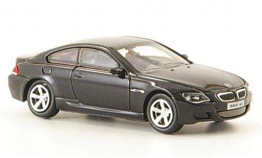 Modelauto Bmw M6 Coupe zwart 2006 1/87 Ricko