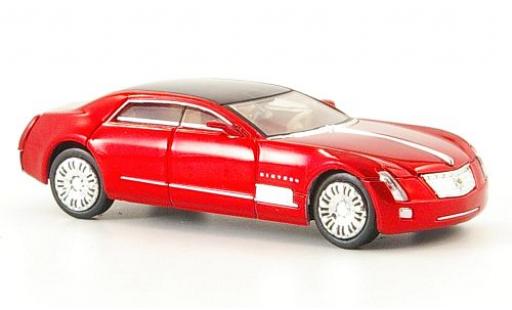 Modelauto Cadillac Sixteen concept metallic rood 2003 1/87 Ricko