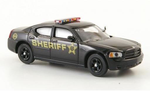 Modelauto Dodge Charger police zwart Sheriff Politie (USA) 1/87 Ricko