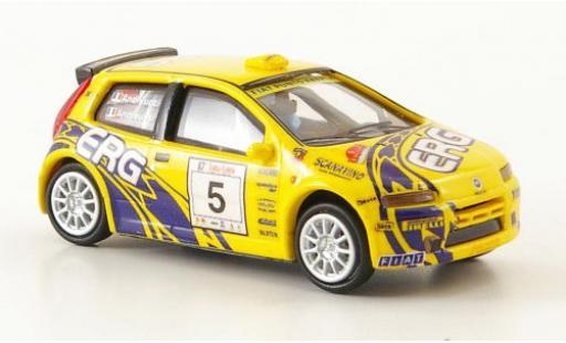 Modelauto Fiat Punto Rally No.5 ERG Targa Florio 2003 Andreucci/Andreussi 1/87 Ricko