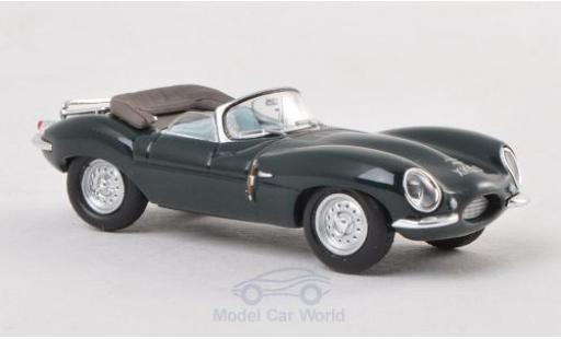 Modelauto Jaguar XK SS groen RHD kap ge&Atilde;&para;ffnet zonder Vitrine 1/87 Ricko