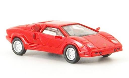 Modelauto Lamborghini Countach 25th Anniversary verjaardag rood 1989 1/87 Ricko
