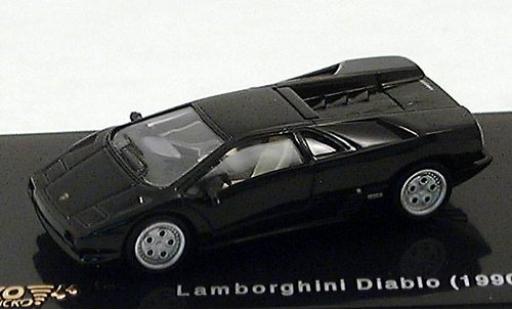 Modelauto Lamborghini Diablo 1990 zwart 1/87 Ricko