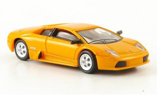 Modelauto Lamborghini Murcielago Base metallic oranje 2001 1/87 Ricko