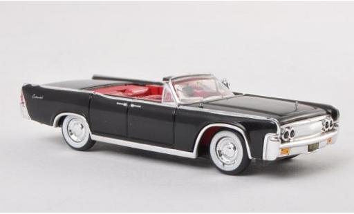 Modelauto Lincoln Continental 1963 Cabriolet zwart 1/87 Ricko