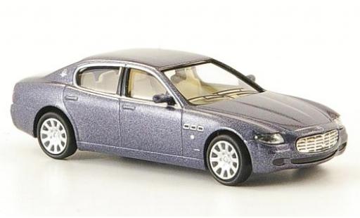 Modelauto Maserati Quattroporte Base metallic blauw 2003 1/87 Ricko