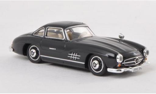 Modelauto Mercedes 300 Base SL (W198) zwart 1/87 Ricko