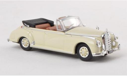 Modelauto Mercedes 300 Cabriolet c (W186) beige 1955 1/87 Ricko