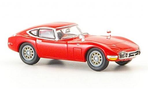 Modelauto Toyota 2000 GT Base rood 1/87 Ricko