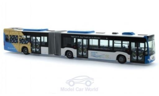 Modelauto Mercedes Citaro G 150 Jahre Stadtwerke Wilhelmshaven 2015 1/87 Rietze