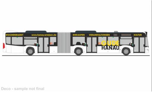 Modelauto Mercedes Citaro G 2015 Hanauer Stra&Atilde;�enbahn - Gude 1/87 Rietze