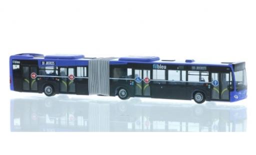 Modelauto Mercedes Citaro G Filblauw 2015 1/87 Rietze