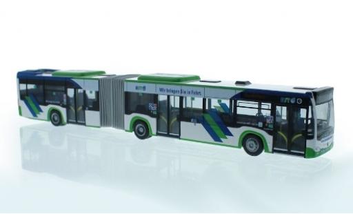 Modelauto Mercedes Citaro G Hybrid Hagener Stra&Atilde;�enbahn 2015 1/87 Rietze