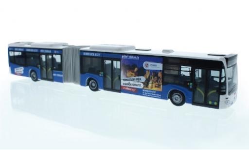Modelauto Mercedes Citaro G VOG L&Atilde;&frac14;neburg - Politie Niedersachsen 2015 1/87 Rietze