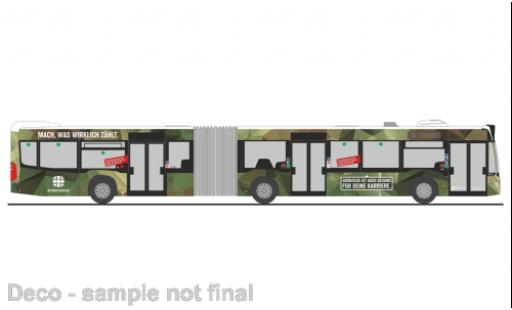 Modelauto Mercedes Citaro G Stadtverkehr L&Atilde;&frac14;beck - Bundeswehr 2015 1/87 Rietze
